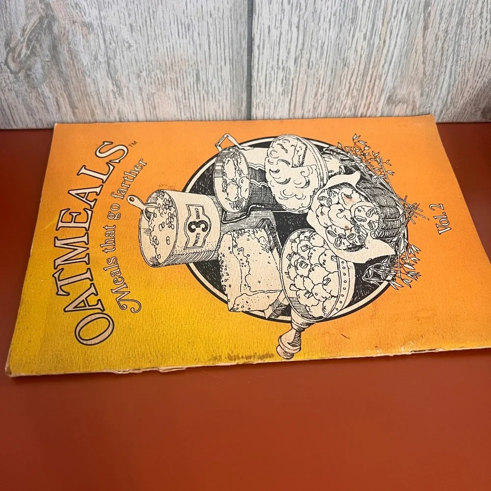 Vintage 3-Minute Brand Oats Cookbook Oatmeals Meals That Go Farther Vol 2 Recipe